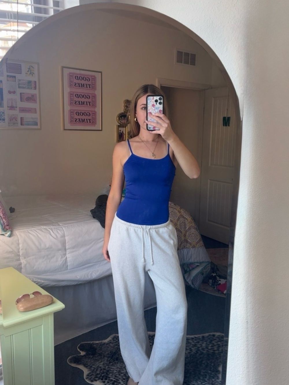 Boca Rosa Blue Tank Top - Picture 4 of 4